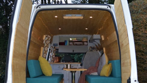 Iris – Quirky campervan designed for couples, families or anyone
