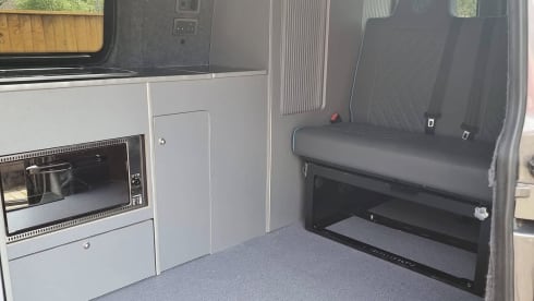 TWC  – 4 berth Volkswagen campervan from 2012