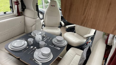 Pilote P710 Luxury 4 Berth • Otley Pickup • Explore Yorkshire Dales