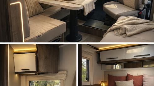 Nieuwe Benimar semi-integraal camper 2026 – automaat – 5 plaatsen