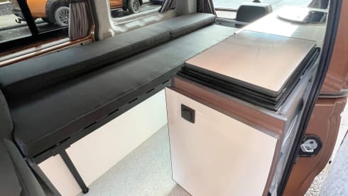 2 berth Volkswagen campervan from 2023