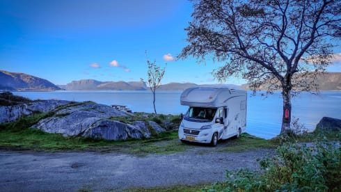 Adventurous and comfortable 2 person alcove camper