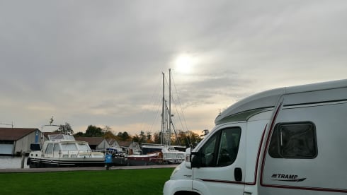 Ons gezellige huisje op wielen  – 3p Hymer semi-integrated from 2008