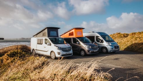 4 berth Vauxhall Vivaro Campervan