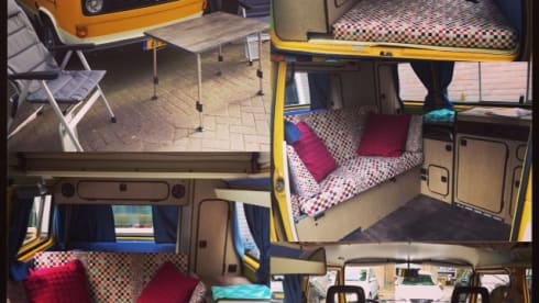 Mr. Yellow – Experience this unique VW T3 Westfalia Joker; refurbished and complete!
