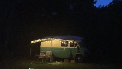 Billie Bob Blauwie – Awesome Mercedes Camper Bus