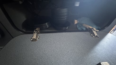 Large camper very spacious boot new looking interior fixed comfy bed.  – 3 berth Peugeot bus from 2007