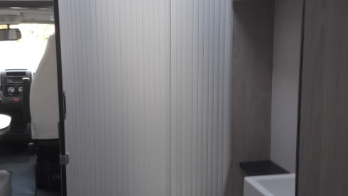 Cozy, modern, neat motorhome with queen bed