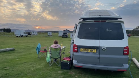 4 berth Volkswagen bus from 2019