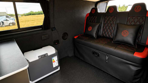     Premium VW Campervan with Full-Width Bed