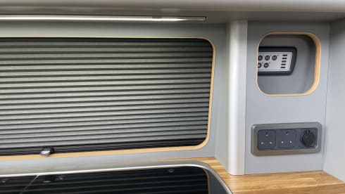 Pearl – VW T6 DSG Auto 4Birth Campervan, INSURANCE INC IN PRICE! *inc Night Heater