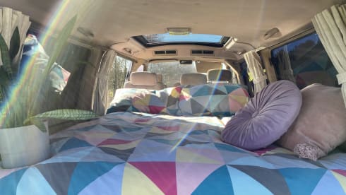 The Golden Ticket – *UNIQUE* Nissan Homy modern retro campervan for the simple life