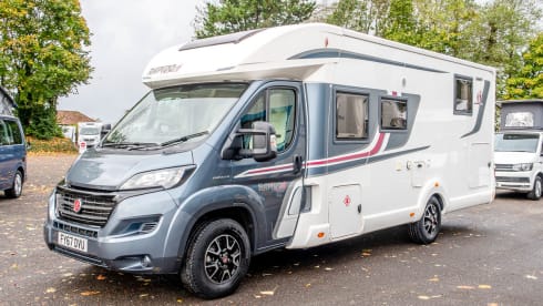 Sacha de-foof – 4 berth Rapido semi-integrated from 2017 55th special edition
