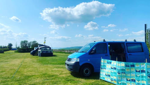 Bluey – 2 berth VW Campervan 