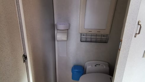 On an adventure with a reliable bus camper.