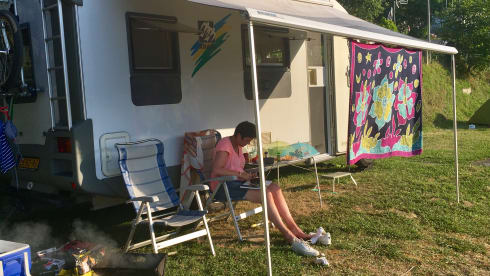 Knaussie – Beautiful classic Knaus camper for the 2 of us