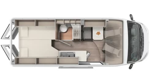 Tiree – Elddis Autoquest GTV 563 (modello 2027) a 2 posti letto