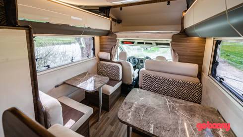 Ideal family camper for 6 people