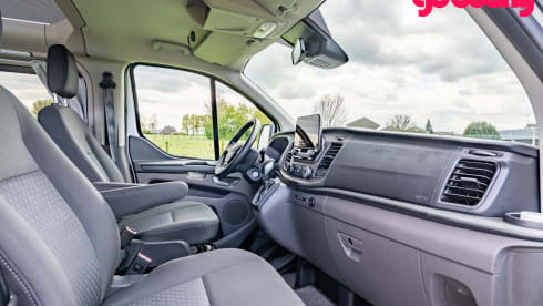 "Kip" Nugget – Ford "Kip" Nugget campervan from 2024, for the ideal holiday! 