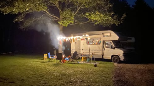 Nice Fiat Ducato Alcove camper from 1992