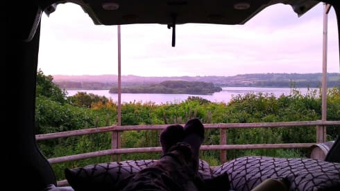 Rosie – Cornish campervan - Ready to go - 2 birth, full size bed!