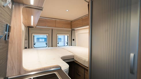 Ride Your Own Story – Hymer Grand Canyon - Spacious and compact for 4 people