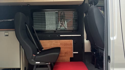 Gekke haai – Crazy Shark - 4p Fiat campervan 