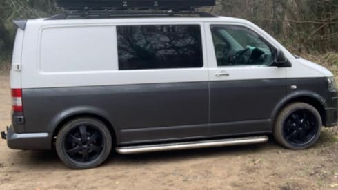 4 berth Volkswagen campervan from 2011
