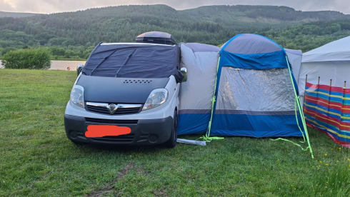 VERN  –  2 Berth  Modern Vauxhall Vivaro Camper 