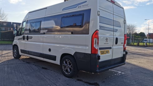 Benny  – High Spec, 2 berth genuine 'OFF GRID' 2016 Peugeot Boxer. 
