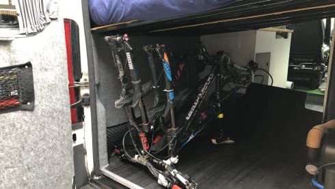 Fully loaded adventure mobile