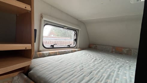6 persoons gezinscamper – Fiat Alcove a 6 posti del 1998