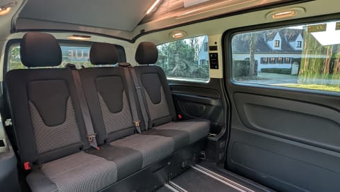 Crosscamp op Mercedes Vito - Avontuur voor 4 (5) pers.