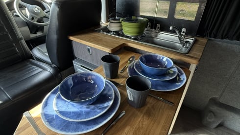 Samantha  – 4 berth Volkswagen campervan from 2012