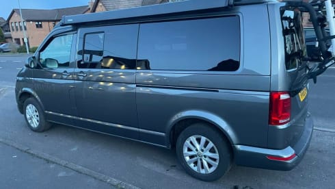 4 berth Volkswagen campervan from 2019