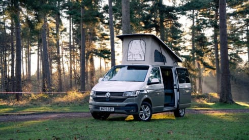 Bertie – 4 berth Volkswagen campervan from 2021