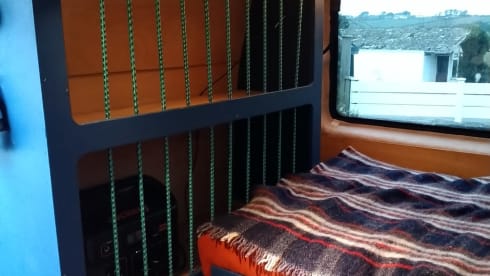 Sally – 2 berth Mercedes self-converted campervan, 2006