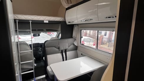 6 berth Ford bus from 2021