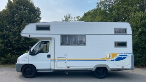 ruim, compleet & klaar voor avontuur! – Cabane 6p Eura Mobil de 1998