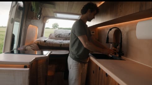 2-seater Volkswagen bus from 2018