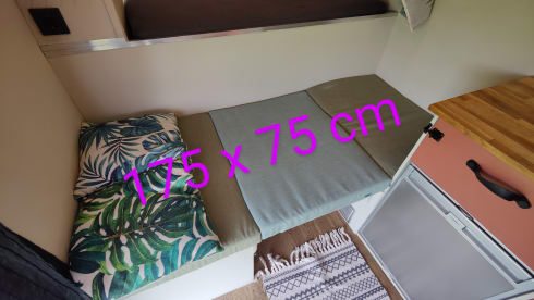 Wester – "OFF GRID" self-build bus camper 164Pk | 2 persons | Winter sports!!