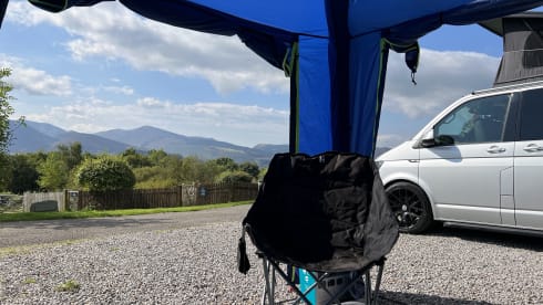 Billy – Our gorgeous twinkling Campervan