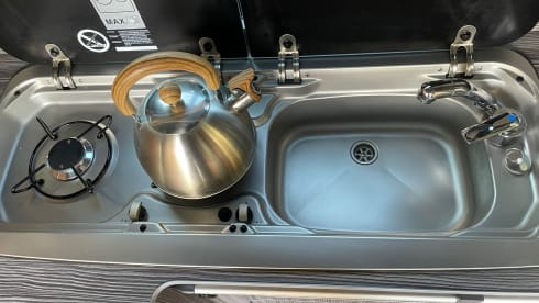 Gray – VW T6 Campervan - 4 Berth