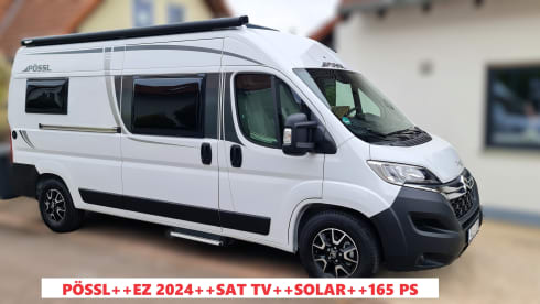 WoMoFürDich – PÖSSL CAMPER PRIVATE FROM MAINZ – 85 €/DAY – AUG/SEPT FREE