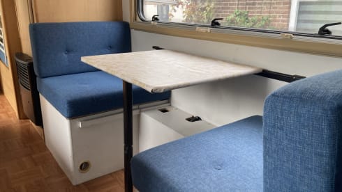 6p family camper with bunk beds