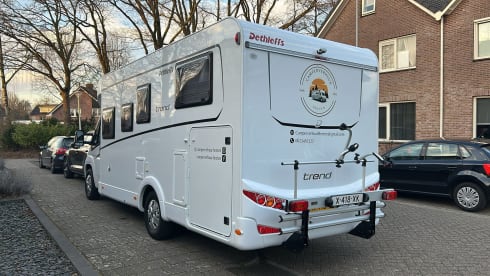 Camperverhuur Heeten – 4p Dethleffs semi-integrated uit 2024