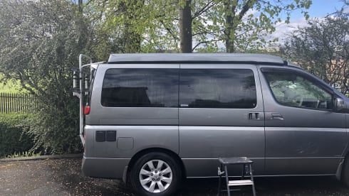 Ellie  – 4 berth Nissan campervan from 2006