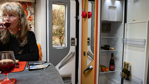 Start in de Ardennen – Luxury 2 person Chausson from 2021 with classic Vanguard rv wrapping.