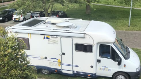 Fiat Sea 2 pers. semi-integrated with solar panel