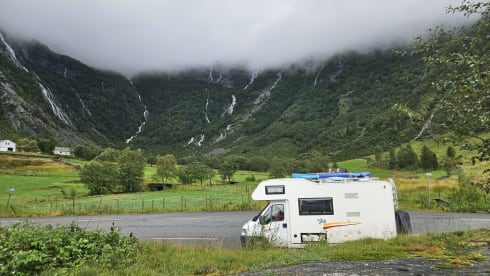 Fiat alcove 4 persoons camper